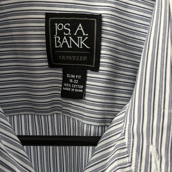 Two Jos A. Bank Men’s Shirts - Picture 6 of 7